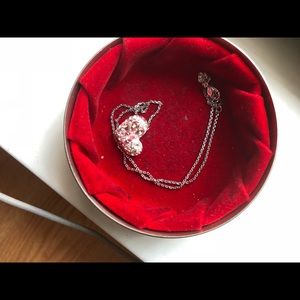Heart Swarovski necklace